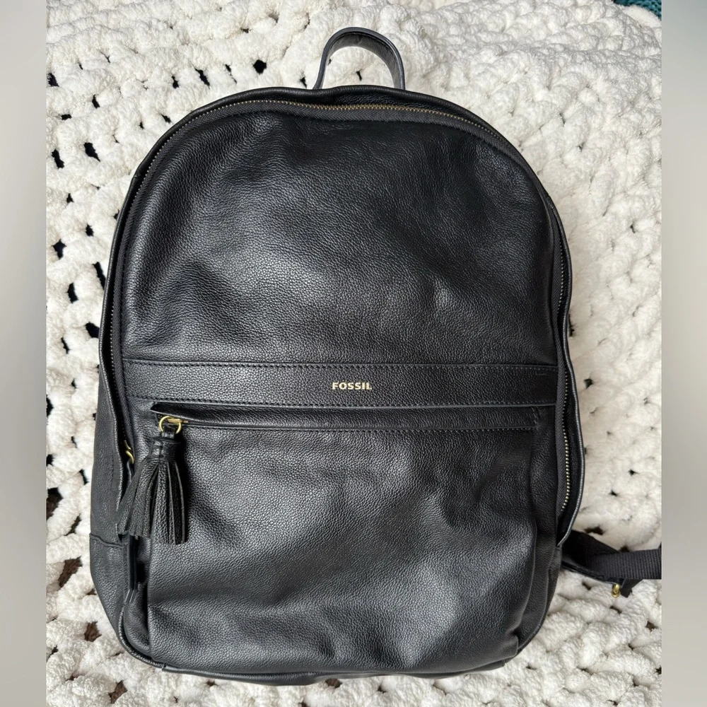 Fossil Sherri Leather Backpack. EUC!! - Picture 1 of 15
